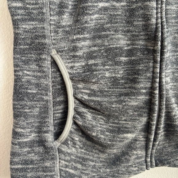 The North Face Polartec Gray Fleece Full Zip Long Sleeve Fall Jacket Size Medium - Picture 8 of 13